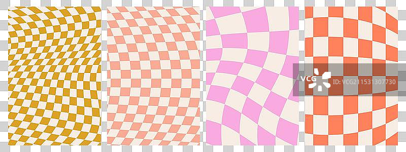 迷幻棋盘海报图片素材