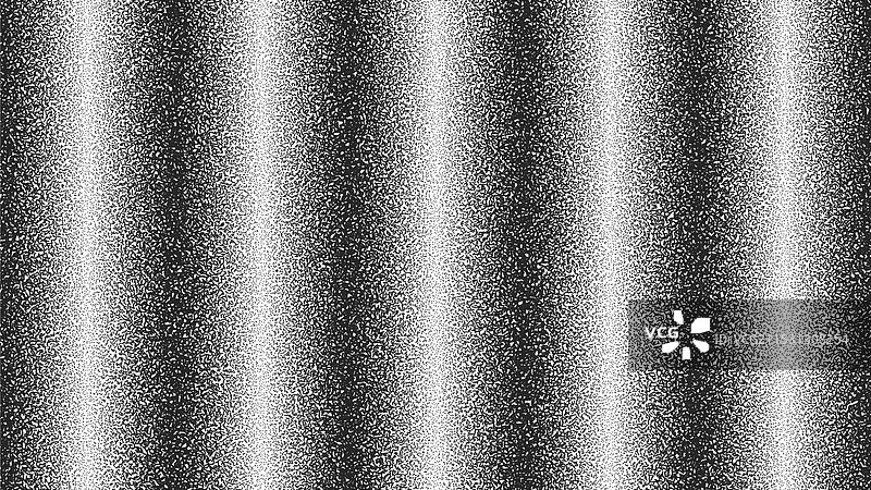 黑色噪音点状半色调渐变垂直排列图片素材