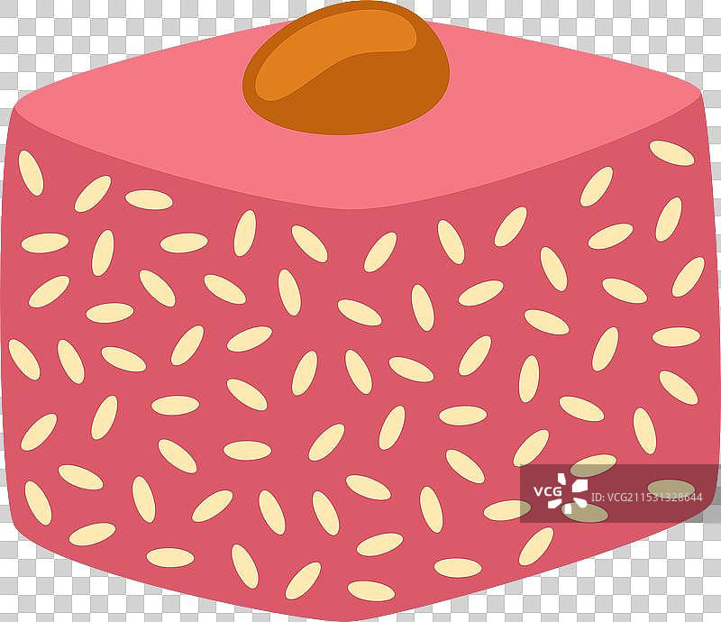 土耳其软糖卷甜点图片素材