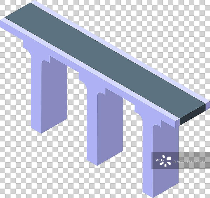 现代城市桥梁连接道路基础设施图片素材