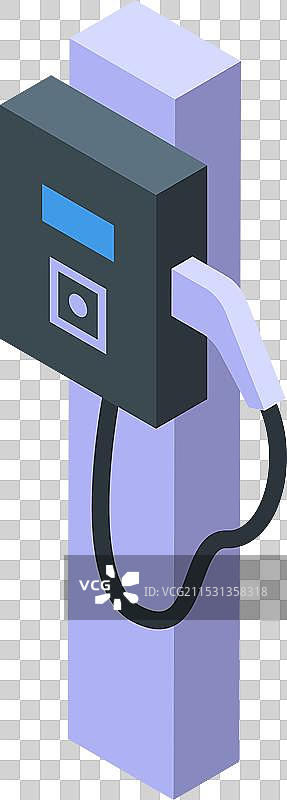 电动汽车充电站提供电力图片素材