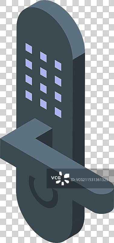 办公室安全的智能卡门锁系统图片素材