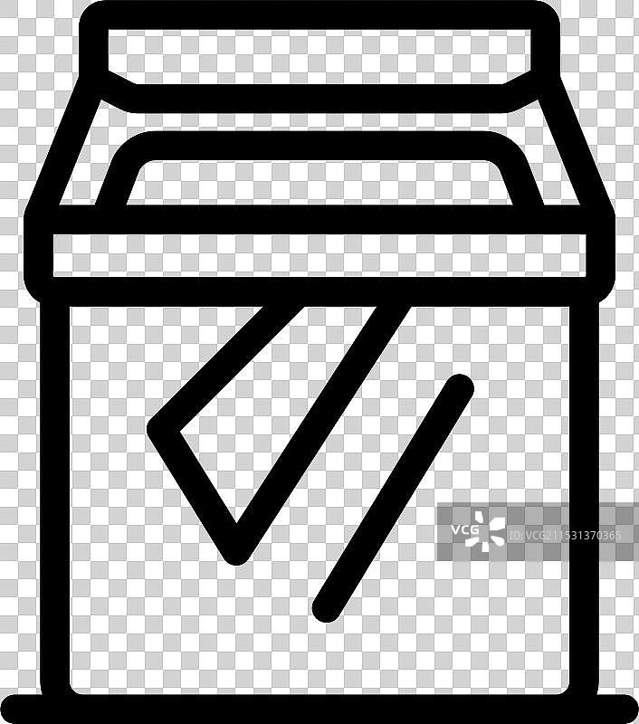 开放式顶装洗衣机图标，显示洗衣物图片素材