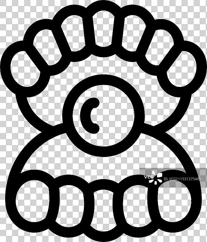 带圆窗的深海潜水服图片素材