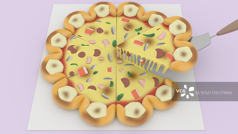 芝心披萨图片素材