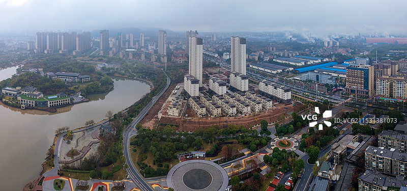 萍乡 安源大剧院 图书馆 玉湖湿地公园 武功山中大道 美佳华图片素材
