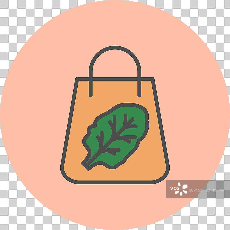 填充圆形图标图片素材