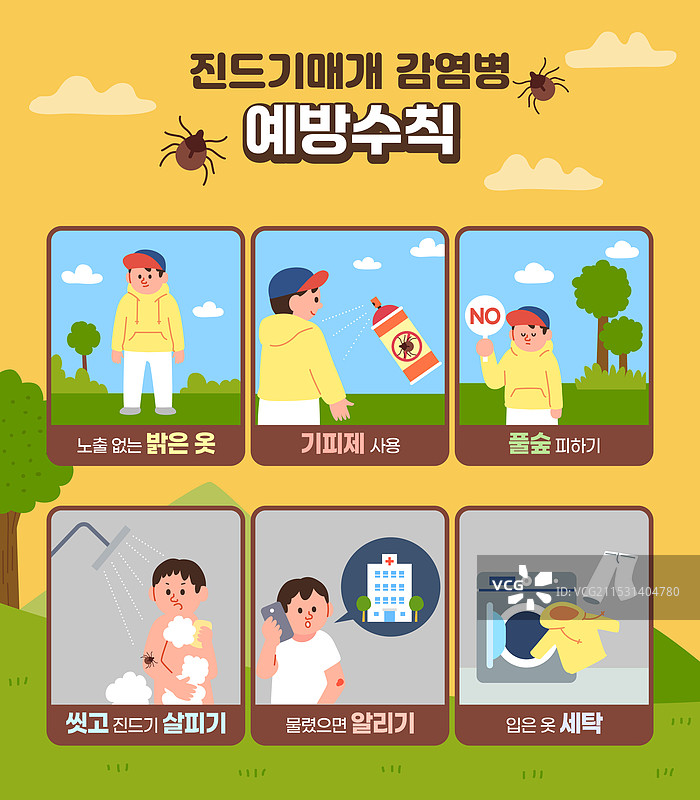 秋天，疾病，流行病，疾病预防，灌木，蜱虫，东方恙虫病图片素材