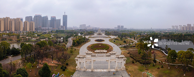 抚州 钟岭大道 名人雕塑园 赣东大道 财富广场 文化公园图片素材