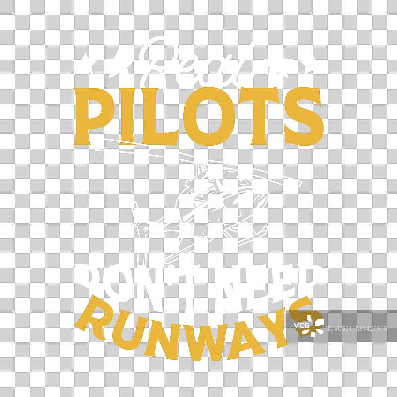 有趣的复古飞行员直升机T恤设计图片素材