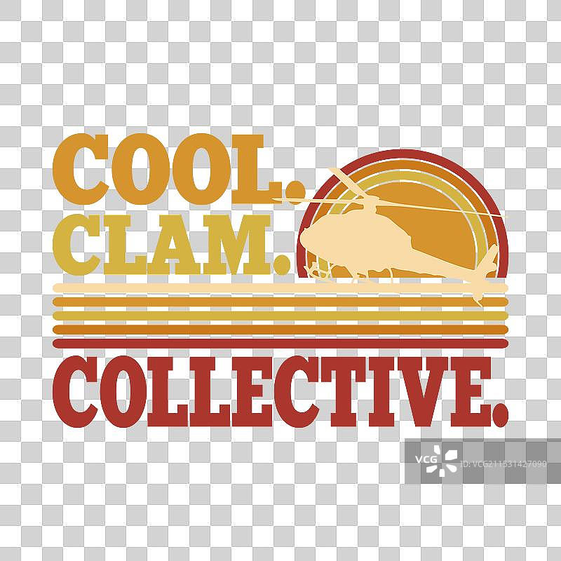 有趣的复古飞行员直升机T恤设计图片素材