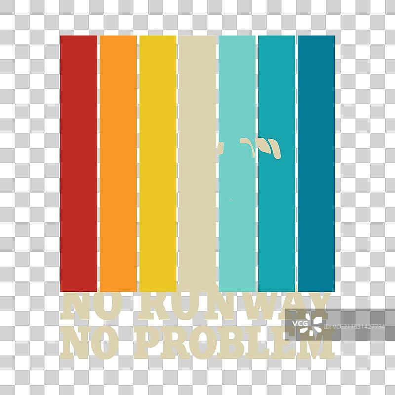 有趣的复古飞行员直升机T恤设计图片素材