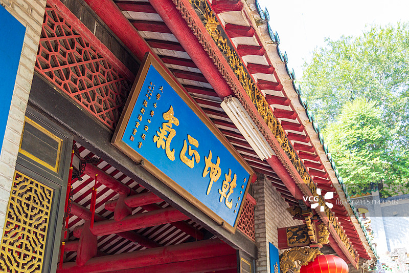 顺德大良西山庙图片素材