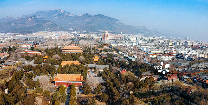 泰安 岱庙 东岳大街 泰安市艺术馆 青年路 泰山区人民医院图片素材
