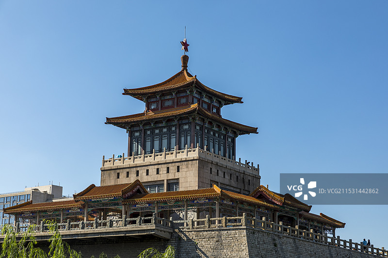 济南解放阁，济南解放纪念馆图片素材