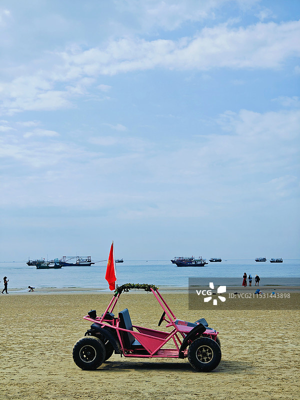 广西北海 侨港海滩图片素材