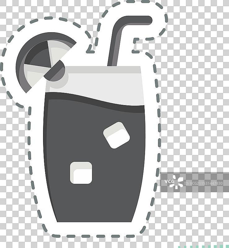 汤姆·柯林斯相关的贴纸线条剪切图片素材