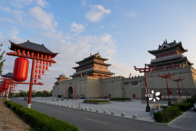 吴忠盐州古城历史文化旅游区图片素材