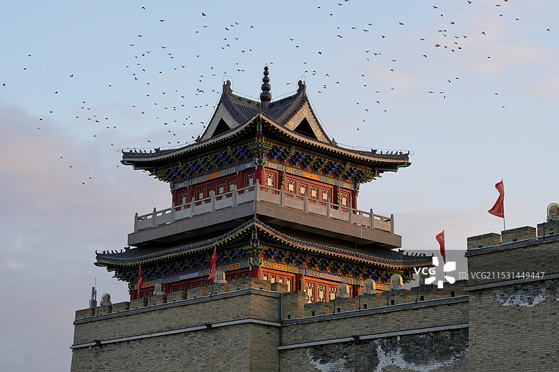 吴忠盐州古城历史文化旅游区图片素材