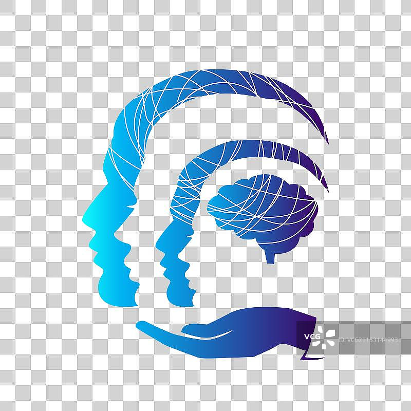 心理学设计概念图片素材