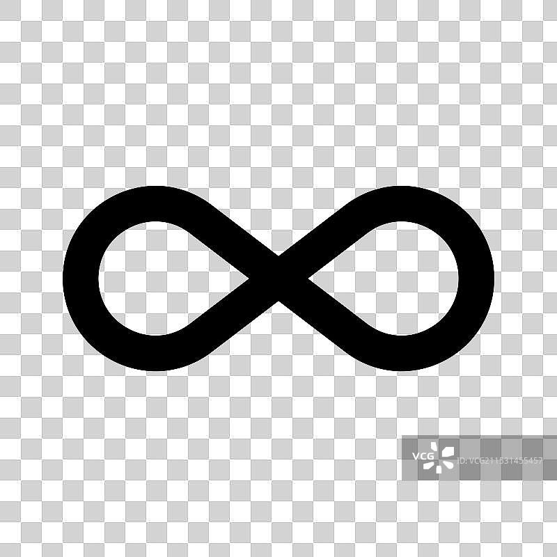 无限符号 无限制的概念标志 永恒图片素材