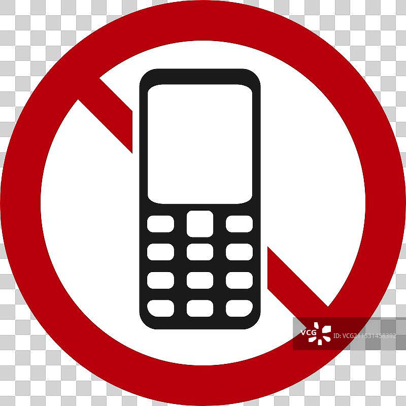 禁止使用手机标志图片素材