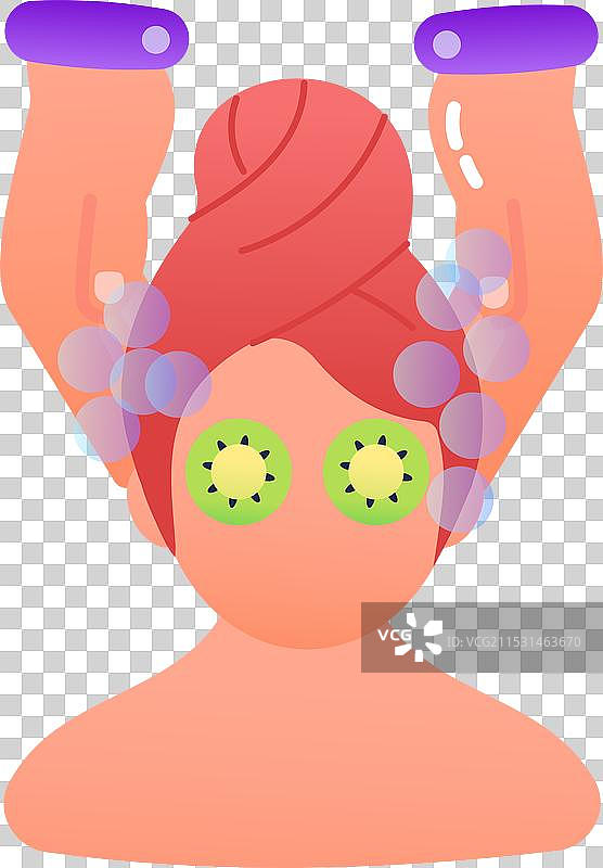 面部按摩图片素材