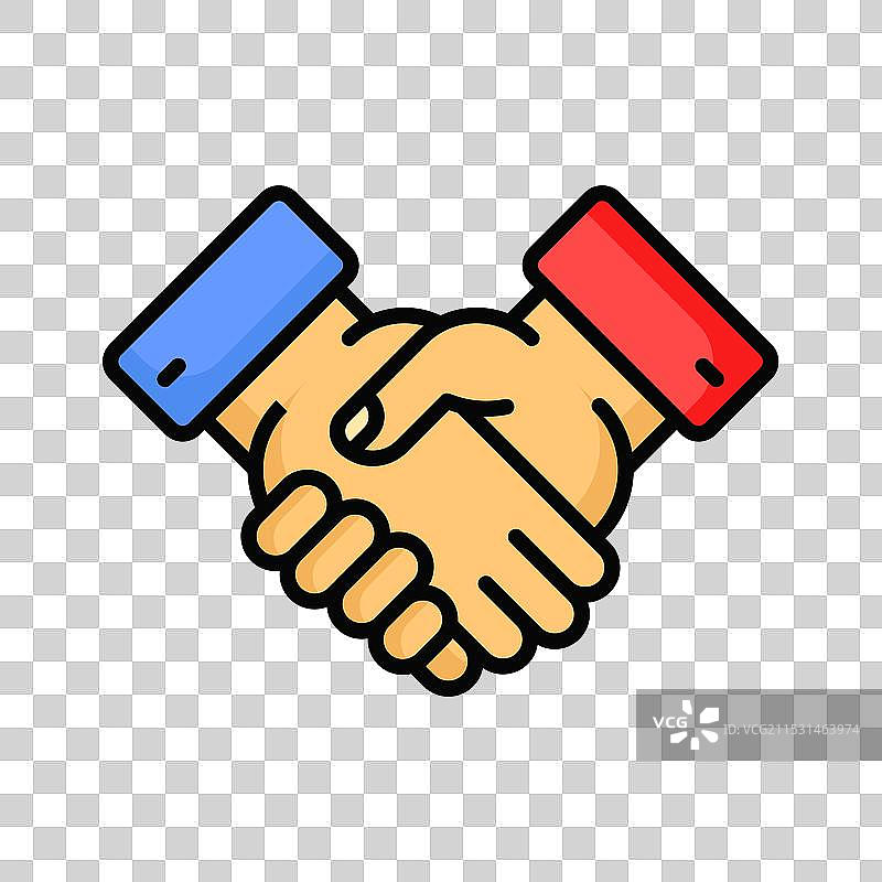 握手图片素材