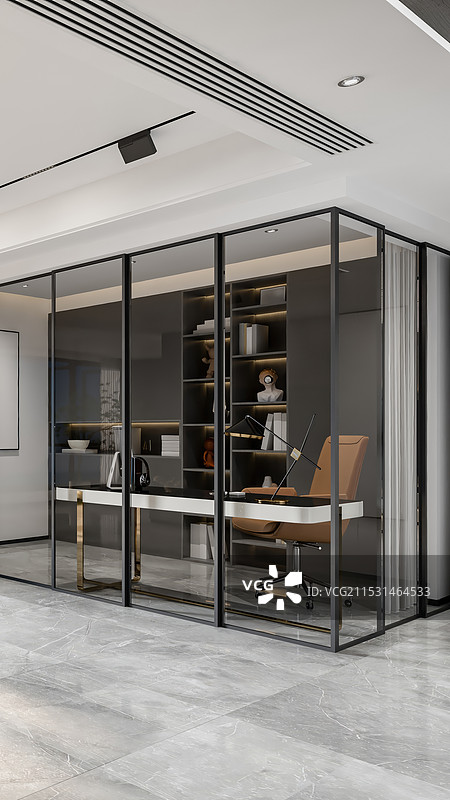 现代家居书房家庭办公图片素材