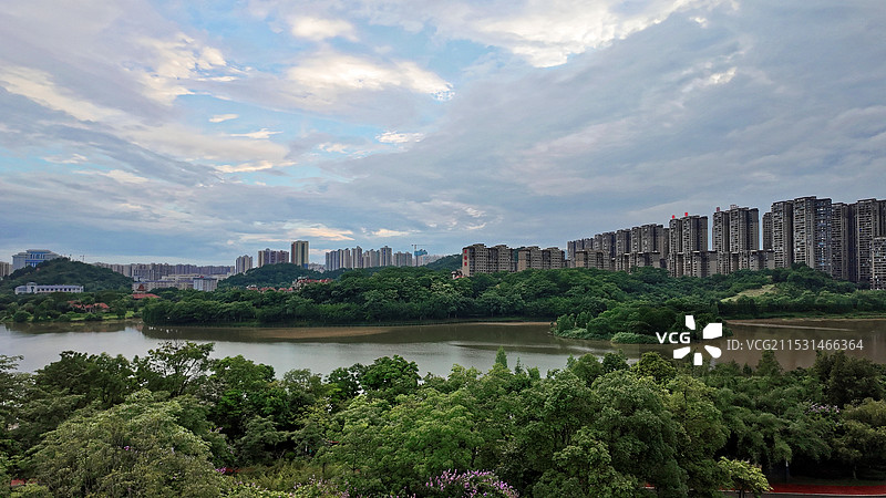 梧州市玫瑰湖公园图片素材