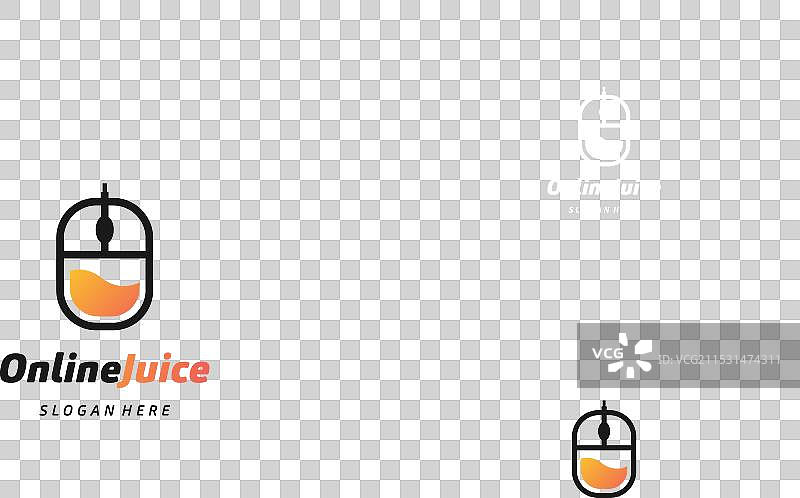 在线果汁标志 点击果汁标志 果汁组合图片素材