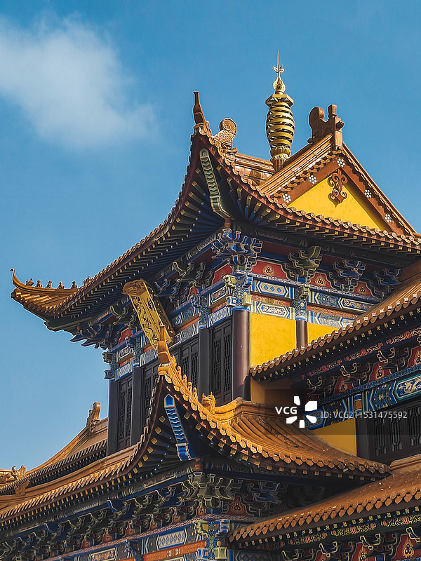 盐城射阳县息心寺景区图片素材