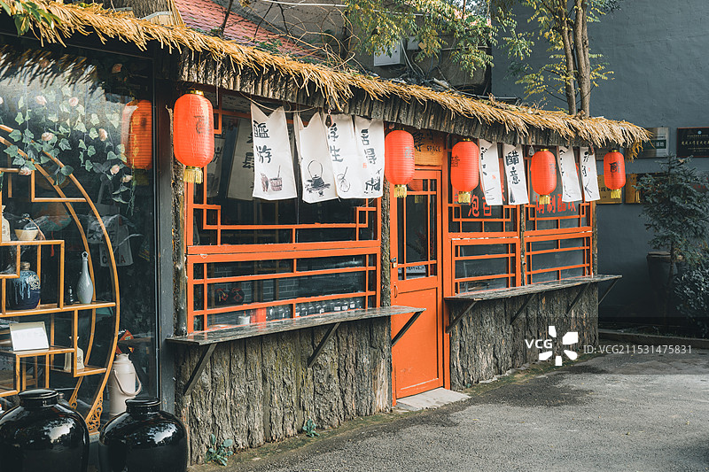 太原东湖醋园图片素材