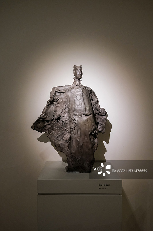 郑和青铜像图片素材