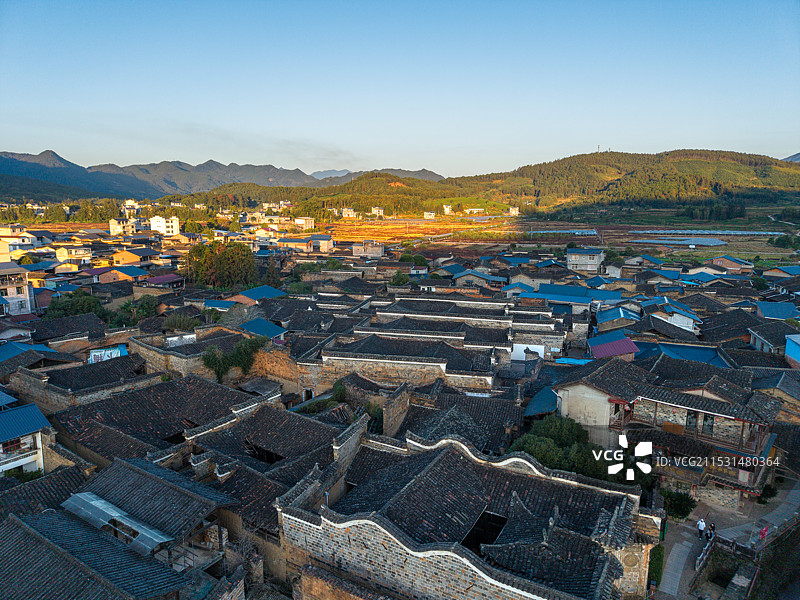 武夷山下梅古民居图片素材