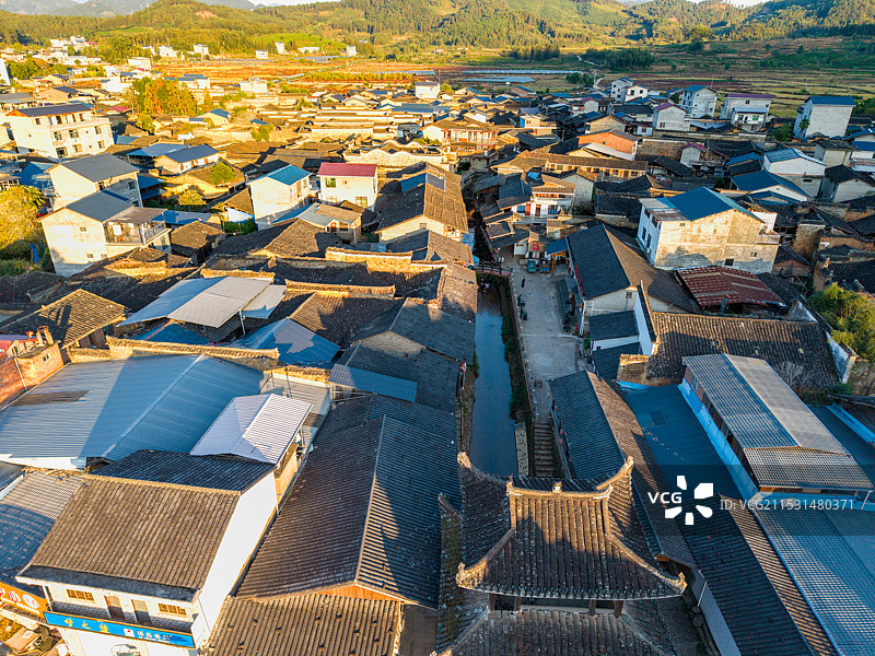 武夷山下梅古民居图片素材