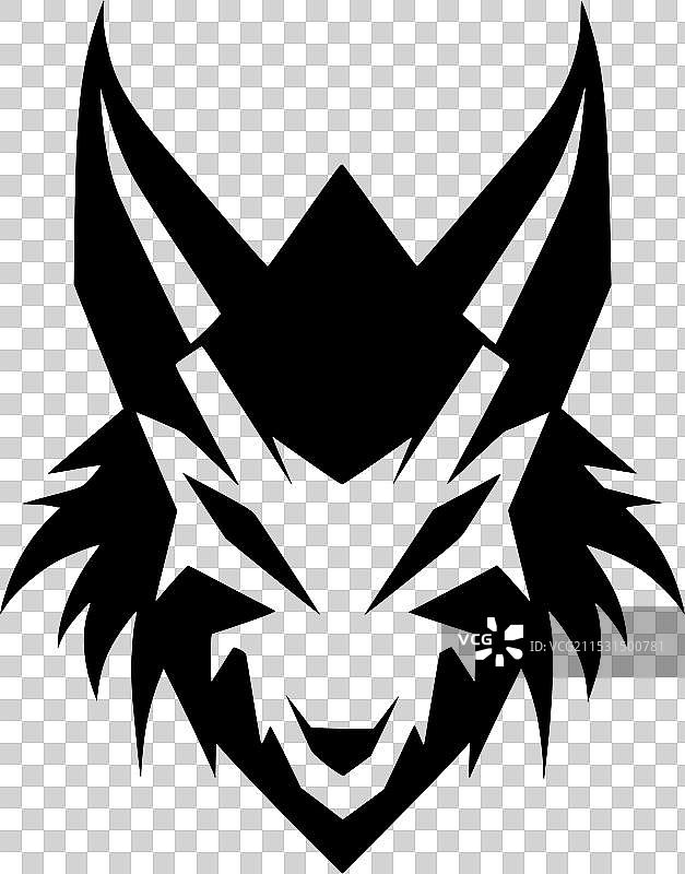 狐狸 - 高质量标志 - 适合T恤使用图片素材