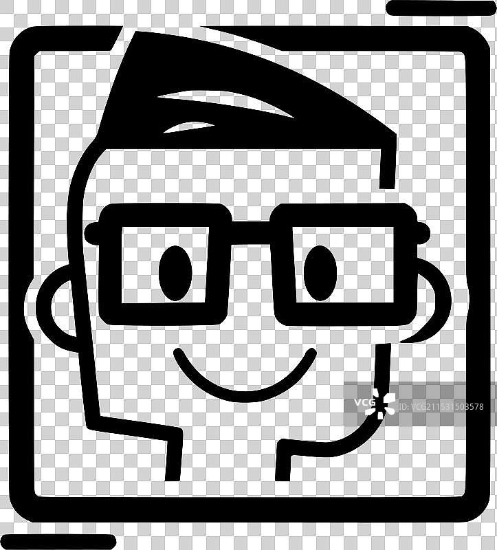 简约简单的轮廓相框图片素材