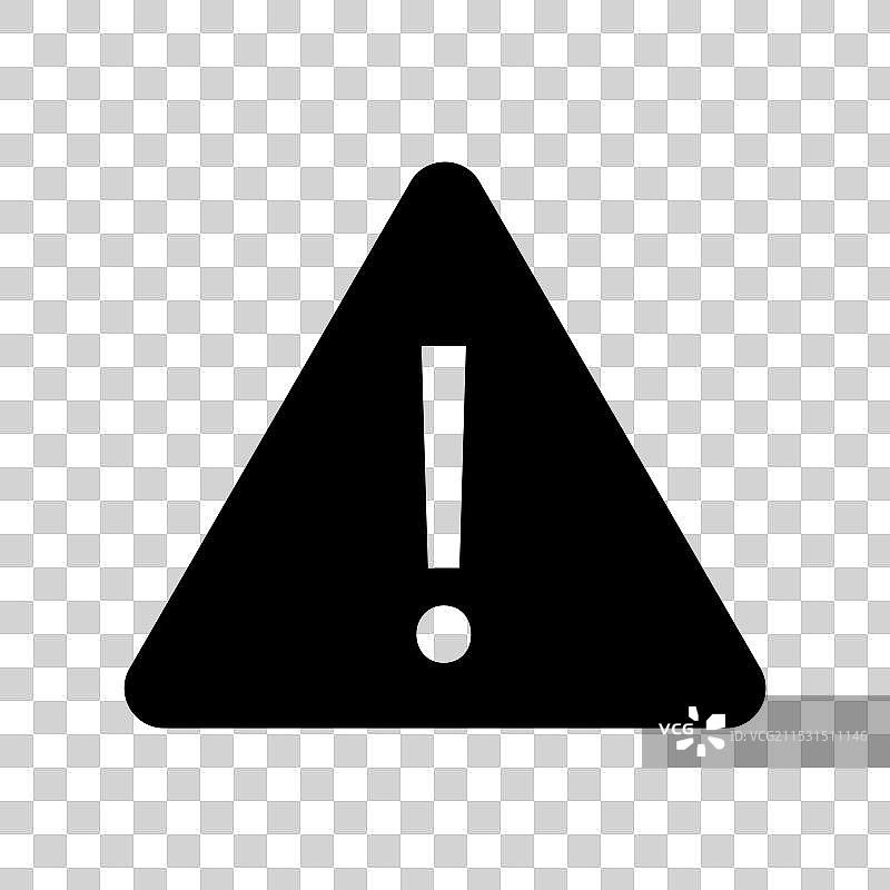 警告线图标 感叹号图标 库存图片素材