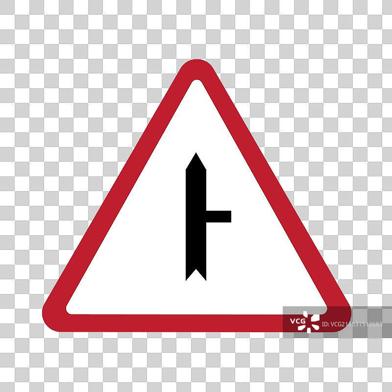右侧交通三角形图标路标图片素材