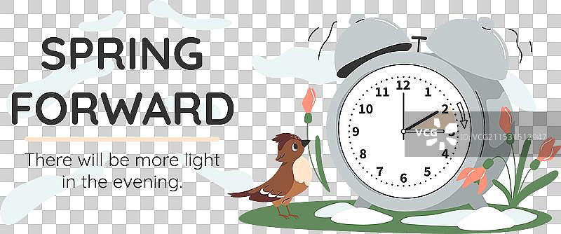 0103横幅2夏令时平面图图片素材