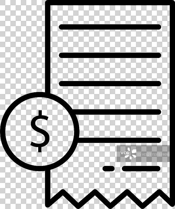 发票图标 账单支付图标 股票图片图片素材