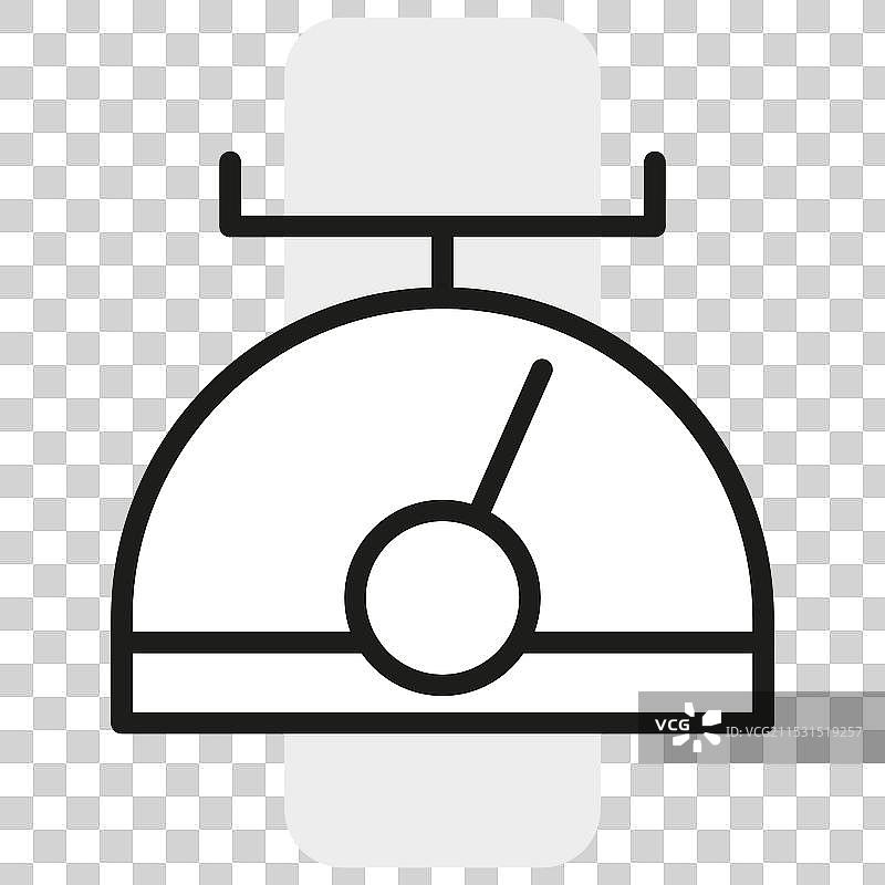 生活方式设计的比例图标图片素材