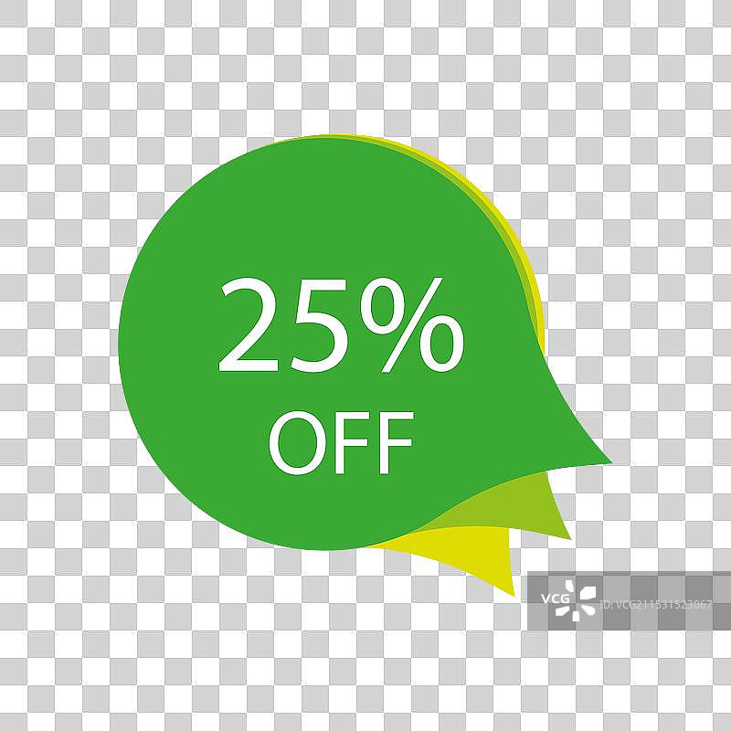 绿色信息 25%图片素材