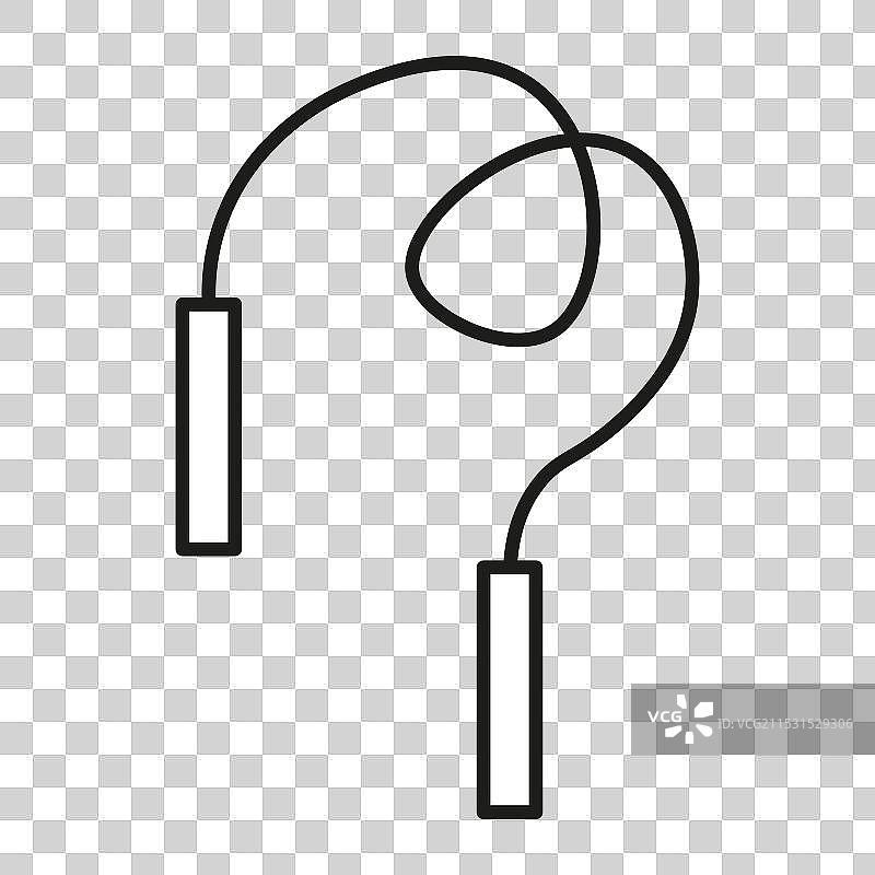 跳绳图标库存图片图片素材