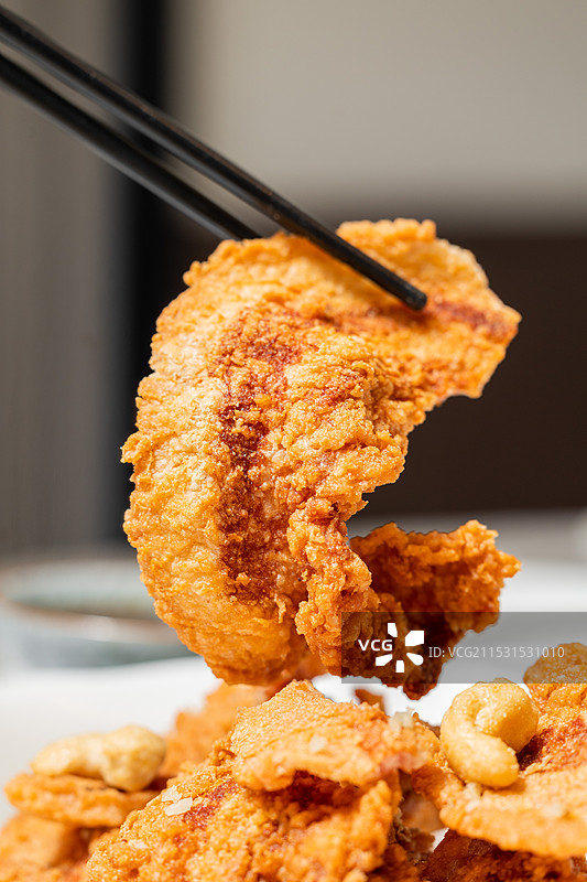 猪油渣猪油油炸猪肉炸肉图片素材