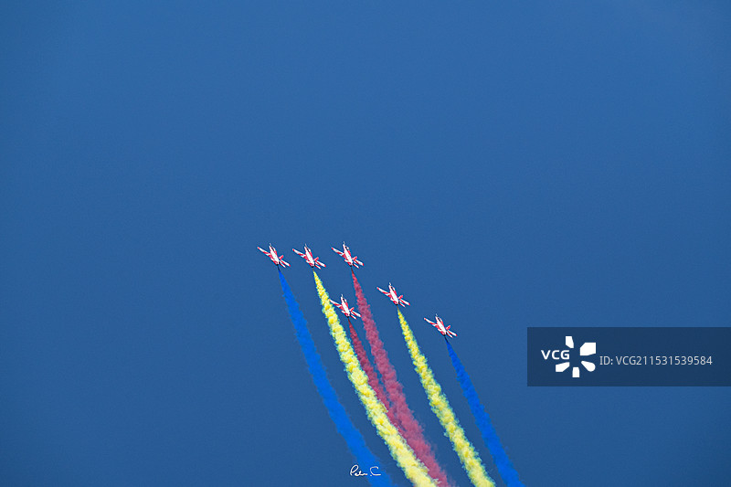 红鹰飞行表演队图片素材