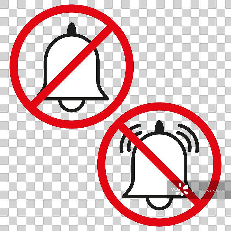 静音模式图标，无铃声响起的符号声音图片素材