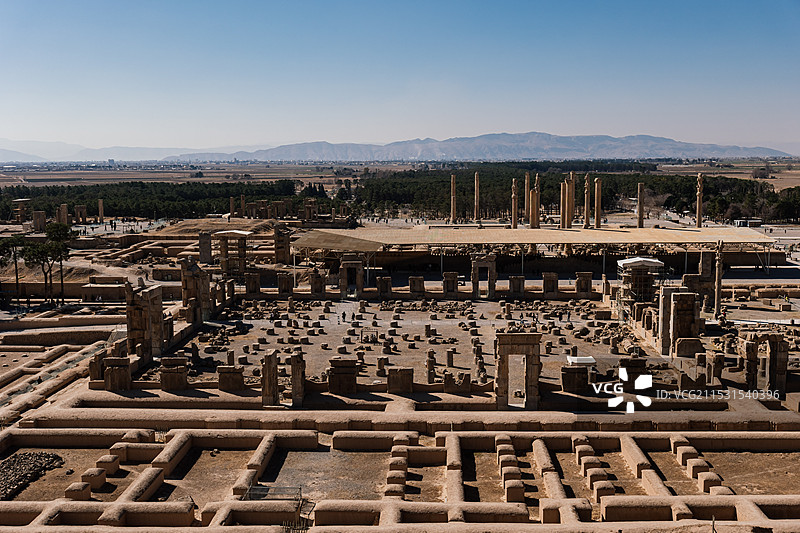 伊朗波斯波利斯遗址公园图片素材