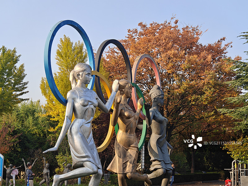 青岛奥林匹克雕塑文化园图片素材